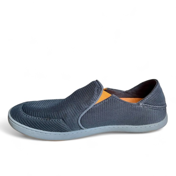 Olukai Nohea Mesh Loafer Shoes Sneakers Comfort Slip On Dark Shadow Mens US 9.5 - Picture 10 of 11